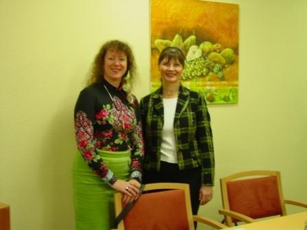 Besuch Andrea Milz, MdL
