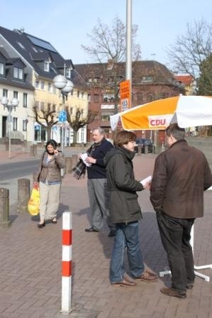 Infostände Städtischer Haushalt