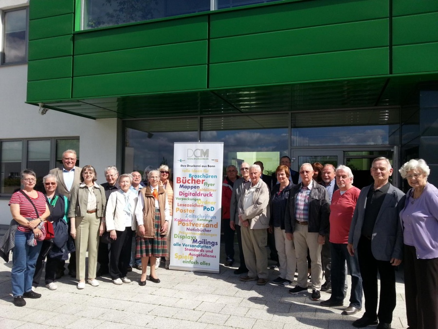 SenU - Besuch Druckcenter Meckenheim