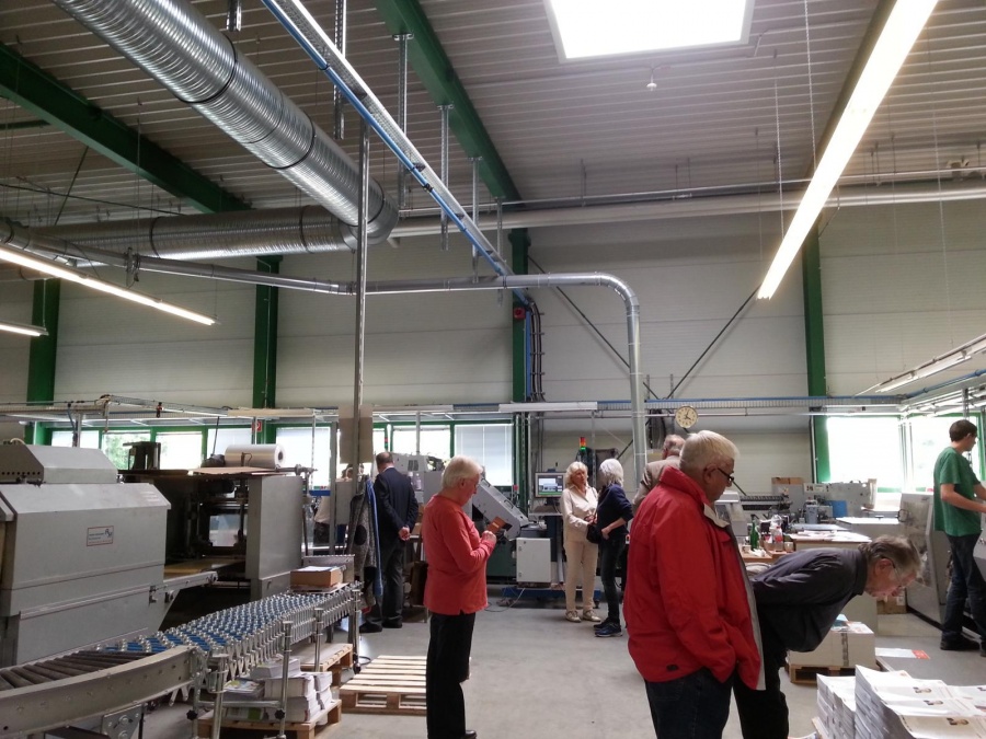 SenU - Besuch Druckcenter Meckenheim